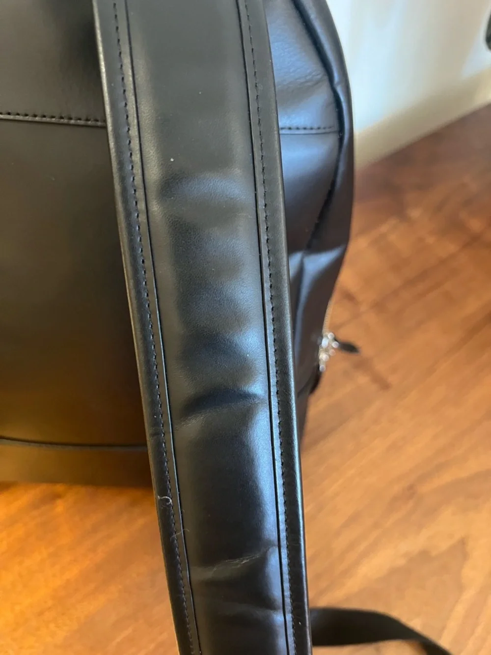 WANT Les Essentiels Smooth Leather  Backpack w/Lock